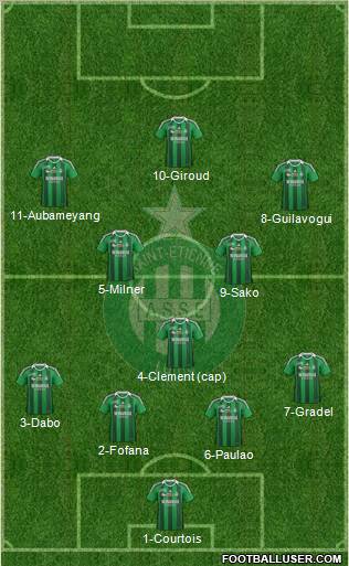 A.S. Saint-Etienne Formation 2011