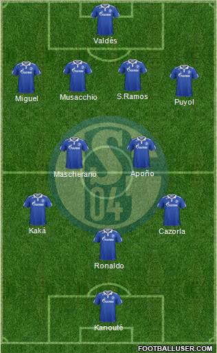 FC Schalke 04 Formation 2011