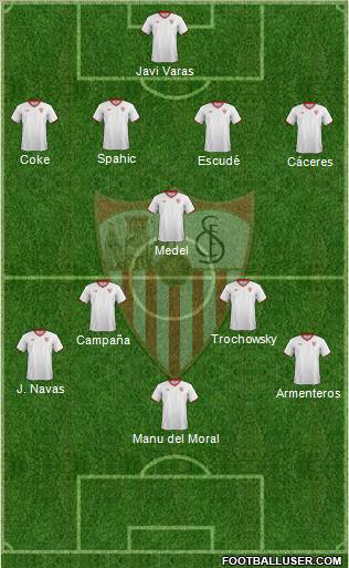 Sevilla F.C., S.A.D. Formation 2011