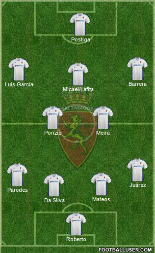 R. Zaragoza S.A.D. Formation 2011