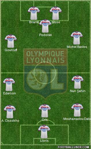 Olympique Lyonnais Formation 2011