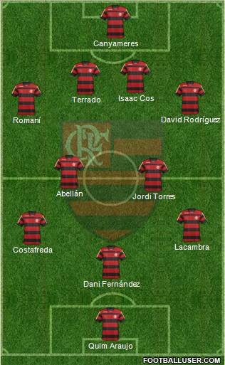 CR Flamengo Formation 2011