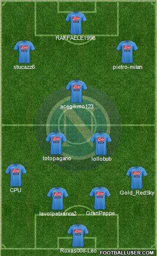 Napoli Formation 2011