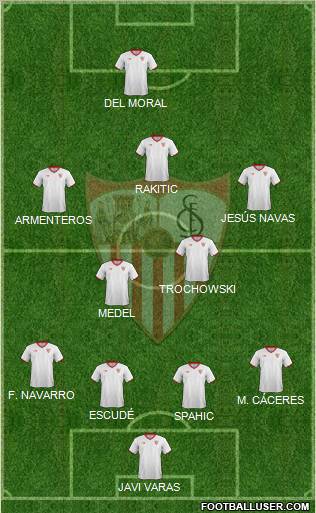 Sevilla F.C., S.A.D. Formation 2011
