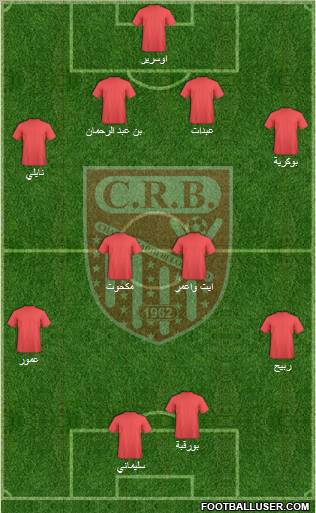 Chabab Riadhi Belouizdad Formation 2011