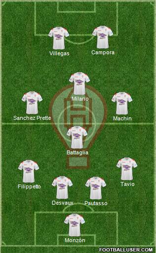 Huracán Formation 2011