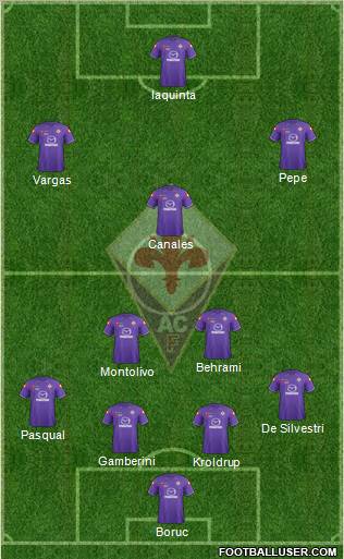 Fiorentina Formation 2011