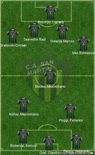 San Martín de San Juan Formation 2011