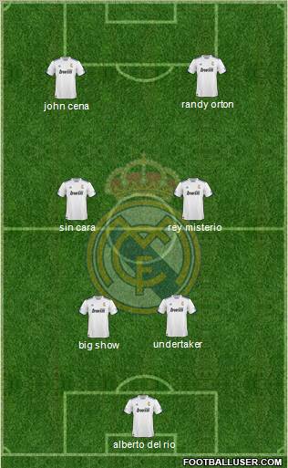 R. Madrid Castilla Formation 2011