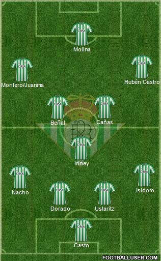 Real Betis B., S.A.D. Formation 2011