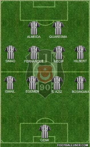 Besiktas JK Formation 2011