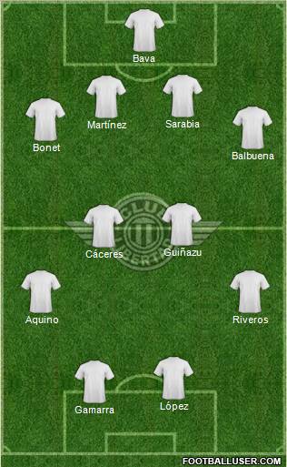 C Libertad Formation 2011