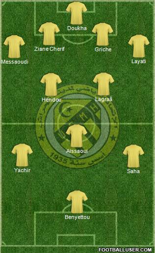 Union Sportive Madinet El-Harrach Formation 2011