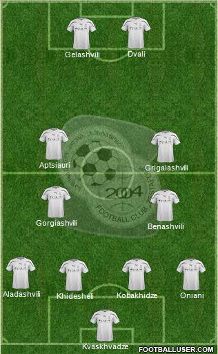 FC Zestafoni Formation 2011