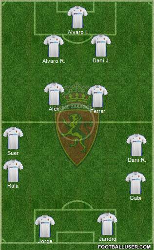 R. Zaragoza S.A.D. Formation 2011
