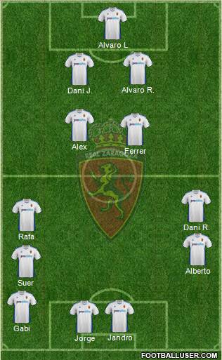 R. Zaragoza S.A.D. Formation 2011