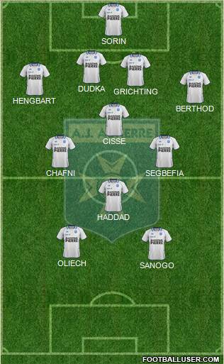 A.J. Auxerre Formation 2011