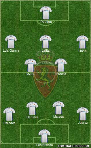 R. Zaragoza S.A.D. Formation 2011