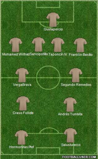 Pro Evolution Soccer Team Formation 2011