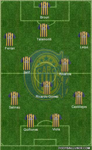 Rosario Central Formation 2011