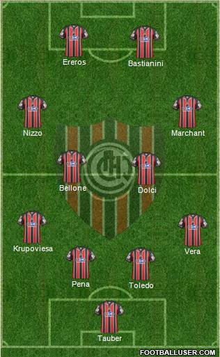 Chacarita Juniors Formation 2011