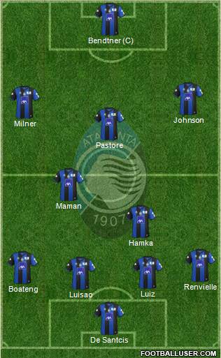 Atalanta Formation 2011