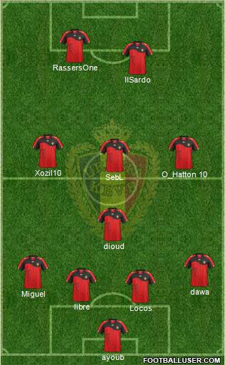 Belgium Formation 2011
