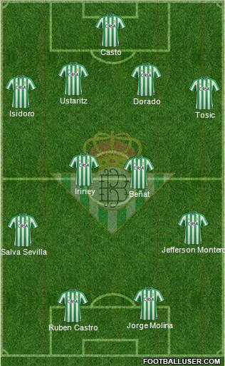 Real Betis B., S.A.D. Formation 2011