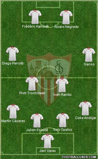 Sevilla F.C., S.A.D. Formation 2011