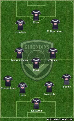 FC Girondins de Bordeaux Formation 2011
