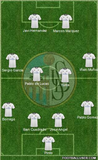 U.D. Salamanca S.A.D. Formation 2011