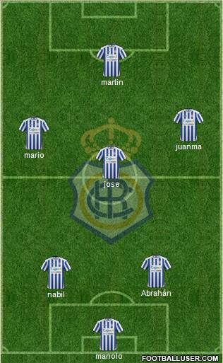 R.C. Recreativo de Huelva S.A.D. Formation 2011