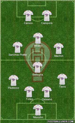 Huracán Formation 2011