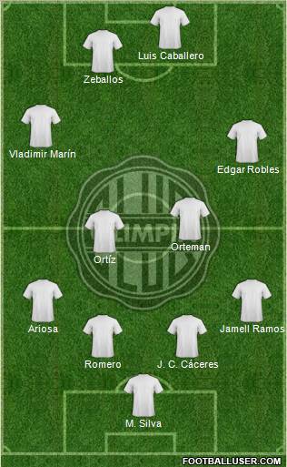 C Olimpia Formation 2011