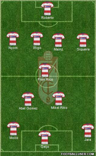 Granada C.F. Formation 2011