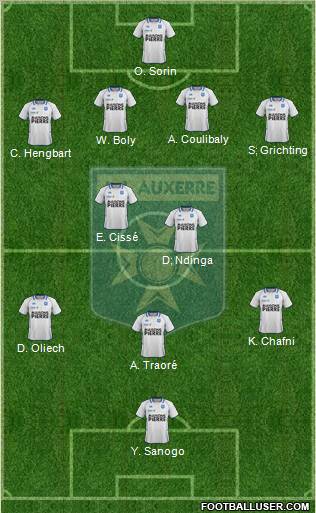 A.J. Auxerre Formation 2011