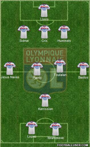 Olympique Lyonnais Formation 2011