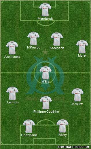 Olympique de Marseille Formation 2011