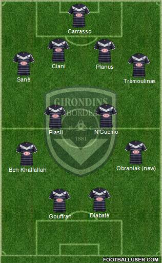 FC Girondins de Bordeaux Formation 2011