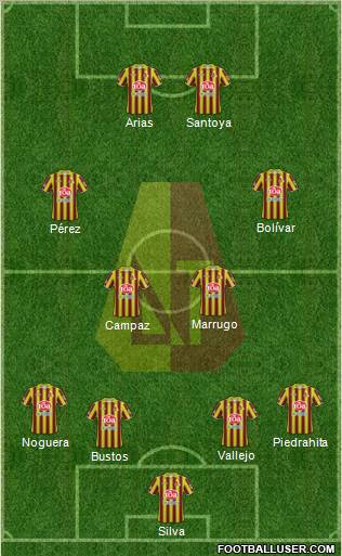 CC Deportes Tolima Formation 2011
