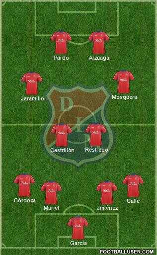 CD Independiente Medellín Formation 2011