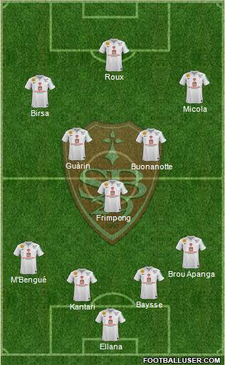 Stade Brestois 29 Formation 2011