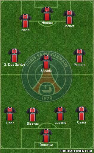 Paris Saint-Germain Formation 2011