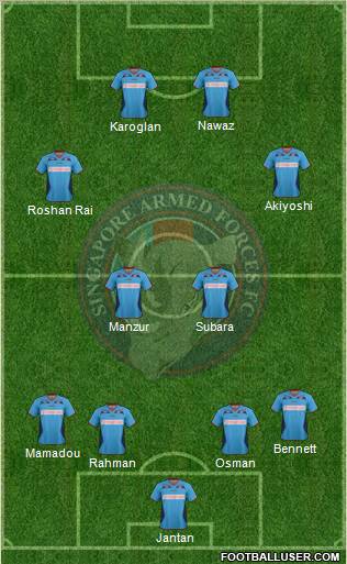 Singapore Armed Forces FC Formation 2011