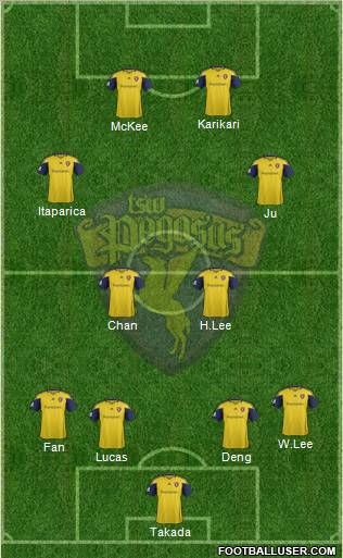 Tin Shui Wai Pegasus Formation 2011