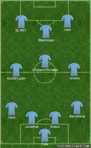 Pro Evolution Soccer Team Formation 2011