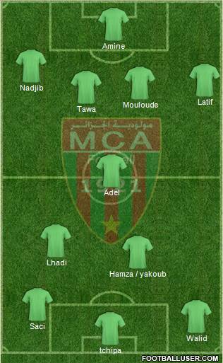 Mouloudia Club d'Alger Formation 2011