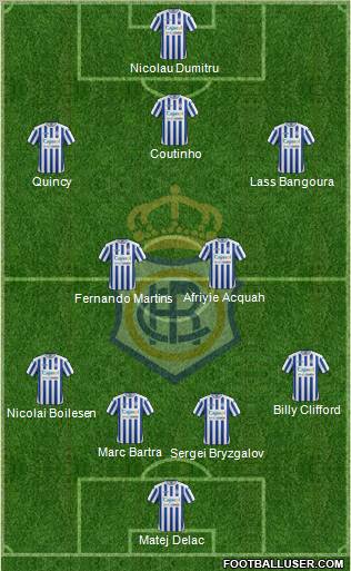 R.C. Recreativo de Huelva S.A.D. Formation 2011