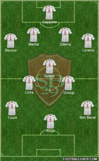Stade Brestois 29 Formation 2011