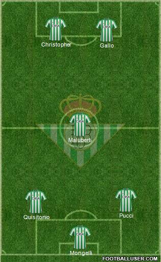 Real Betis B., S.A.D. Formation 2011